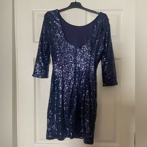 Lulus sequin formal dress
